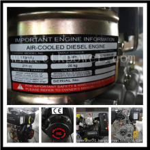 3000/3600rpm 5HP/ 7HP/ 10HP Diesel Engine Set